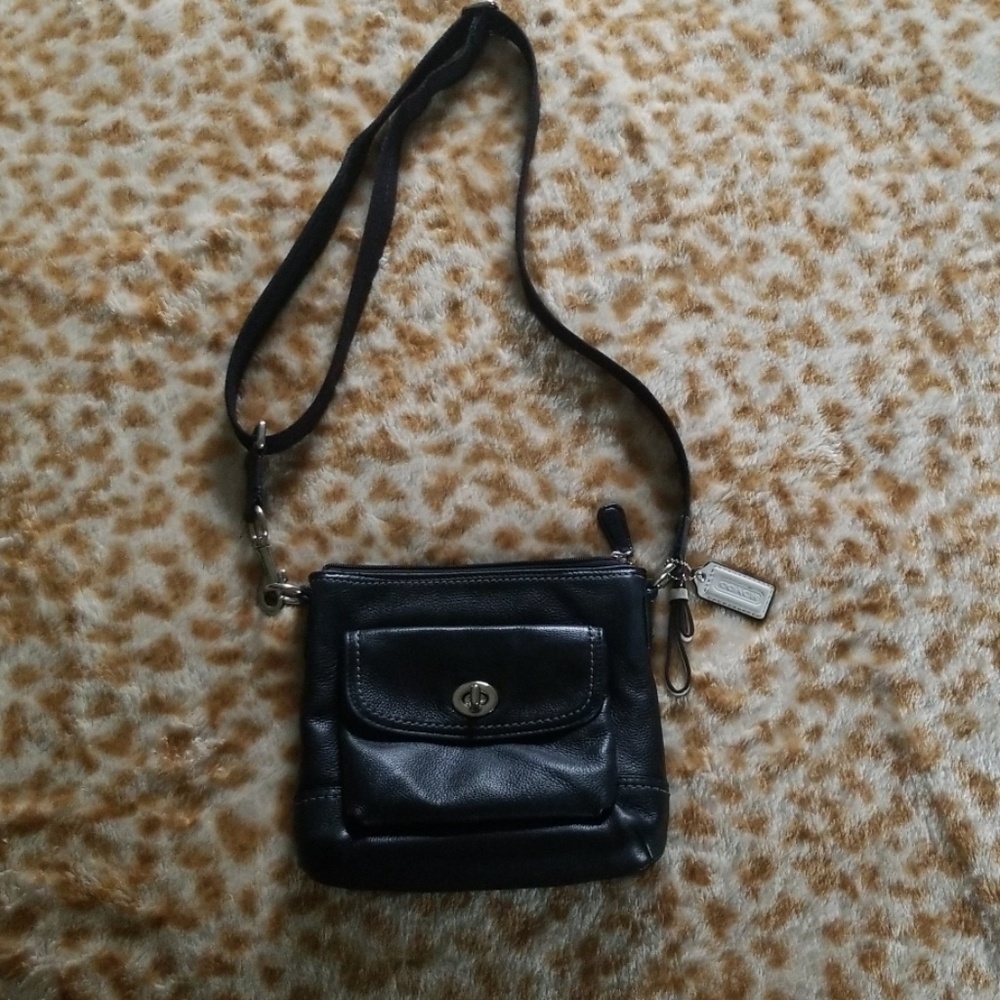 Coach leather handbag